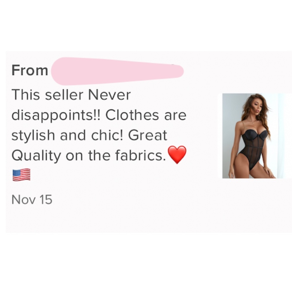Black Mesh Chain Straps Bodysuit - Picture 6 of 7